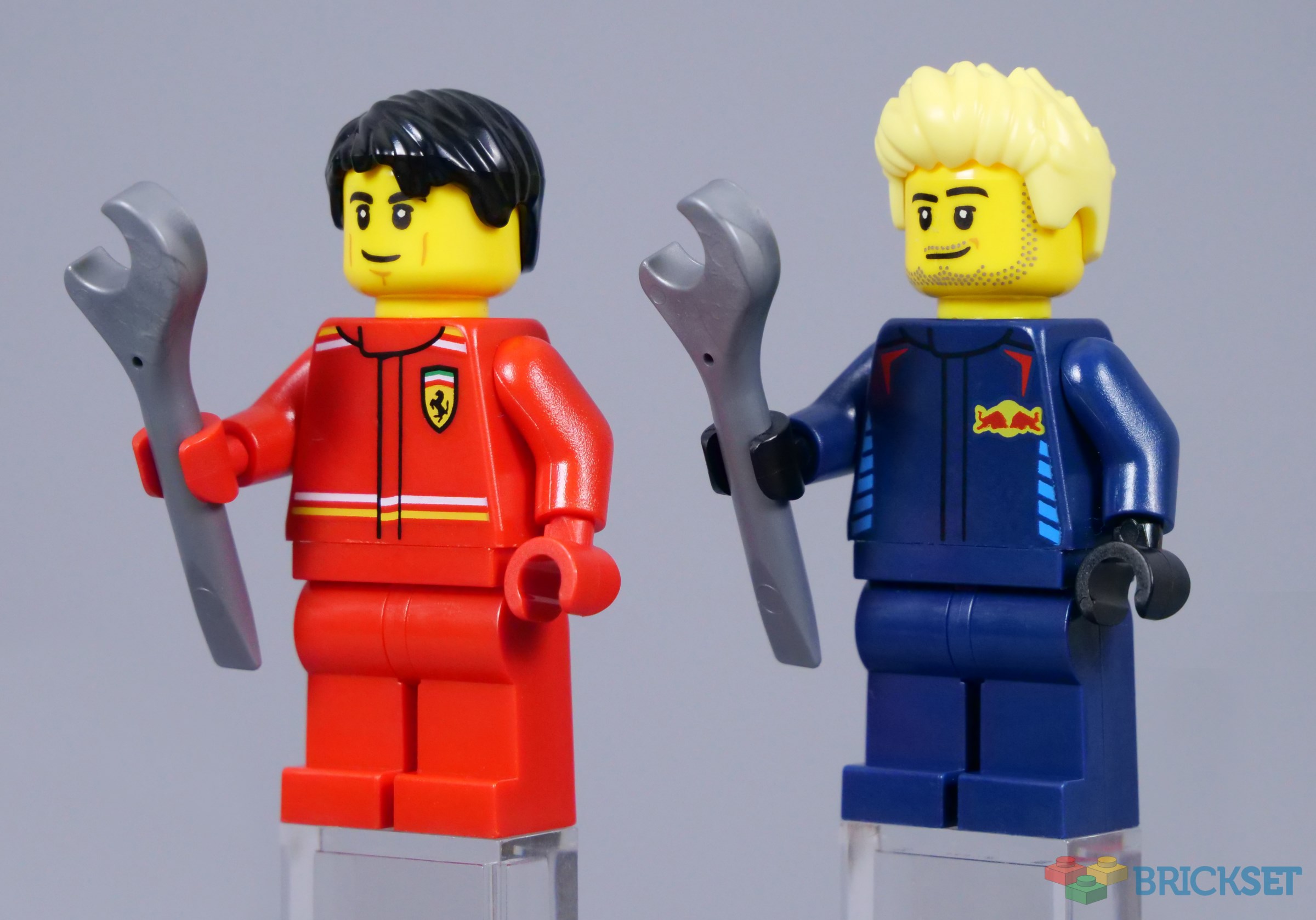 LEGO Speed Champions 77242 Ferrari SF-24 and 77243 Oracle Red Bull